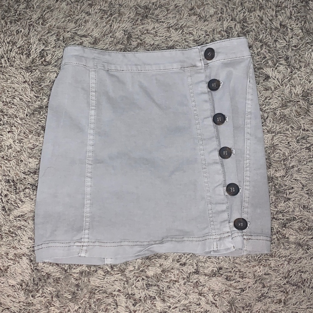 altered state grey skirt